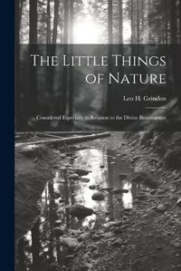 Cover image for The Little Things of Nature