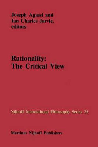 Cover image for Rationality: The Critical View