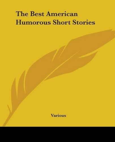 Cover image for The Best American Humorous Short Stories