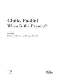 Cover image for Giulio Paolini