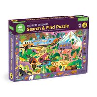 Cover image for The Great Outdoors 64 piece Search and Find Puzzle