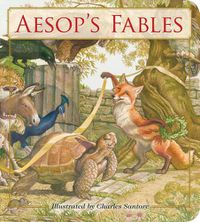 Cover image for Aesop's Fables Oversized Padded Board Book: The Classic Edition