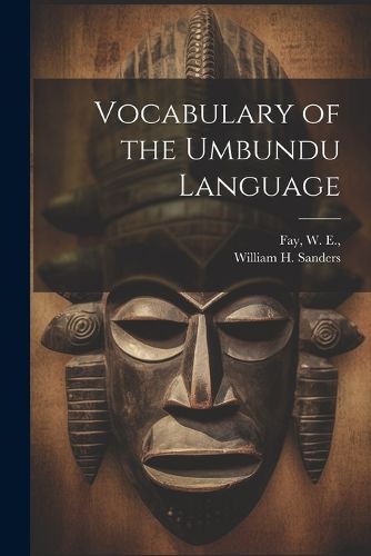 Vocabulary of the Umbundu Language