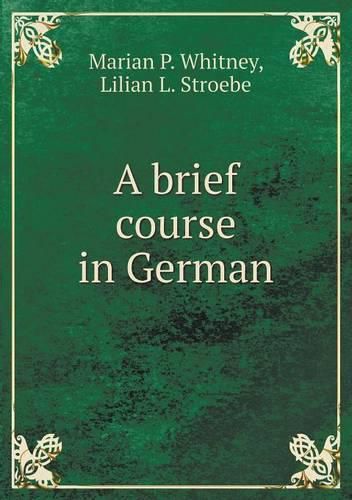 A brief course in German