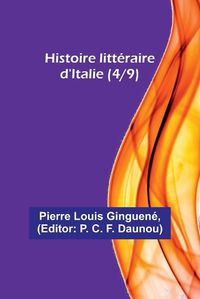 Cover image for Histoire litteraire d'Italie (4/9)