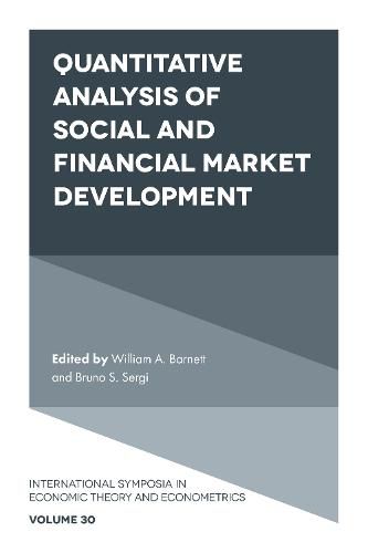 Cover image for Quantitative Analysis of Social and Financial Market Development