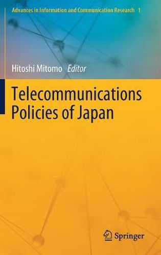 Cover image for Telecommunications Policies of Japan