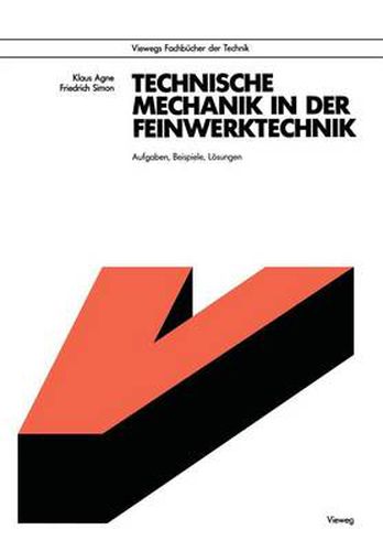 Cover image for Technische Mechanik in Der Feinwerktechnik: Aufgaben, Beispiele, Loesungen