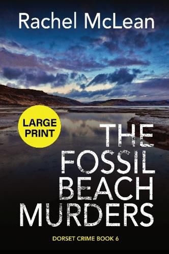 Cover image for The Fossil Beach Murders (Large Print)