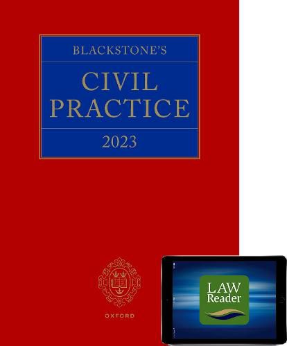 Cover image for Blackstone's Civil Practice 2023