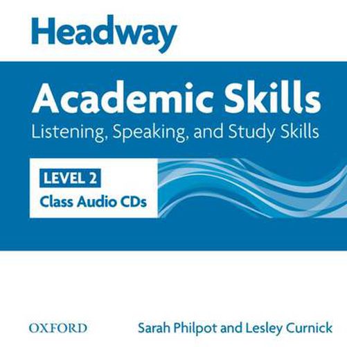 Cover image for Headway Academic Skills: 2: Listening, Speaking, and Study Skills Class Audio CDs (2)