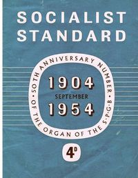 Cover image for Socialist Standard September 1954