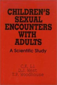 Cover image for Children's Sexual Encounters with Adults