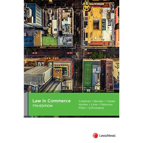 Cover image for Law in Commerce