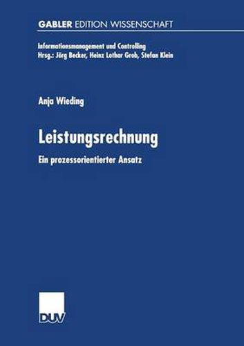 Cover image for Leistungsrechnung: Ein Prozessorientierter Ansatz