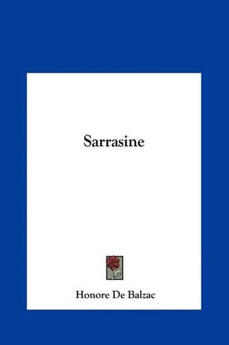 Cover image for Sarrasine