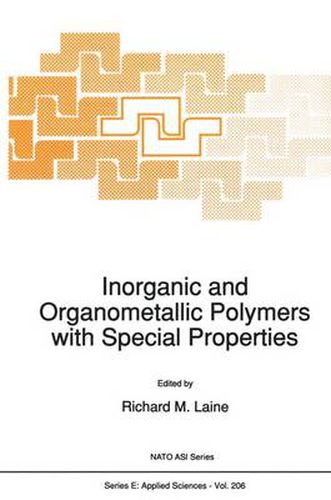 Cover image for Inorganic and Organometallic Polymers with Special Properties