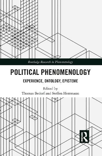 Cover image for Political Phenomenology: Experience, Ontology, Episteme