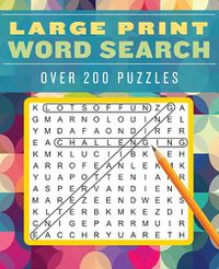 Cover image for Large Print Word Search