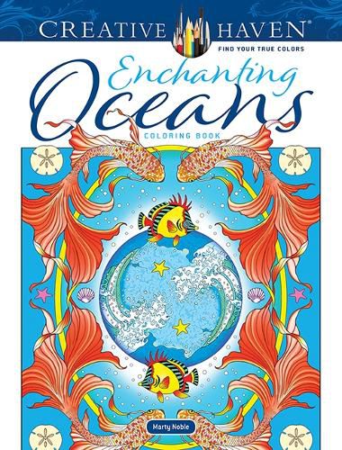 Cover image for Creative Haven Enchanting Oceans Coloring Book