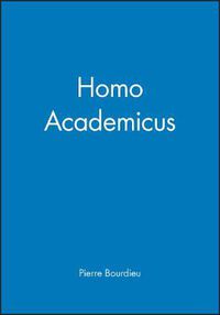 Cover image for Homo Academicus
