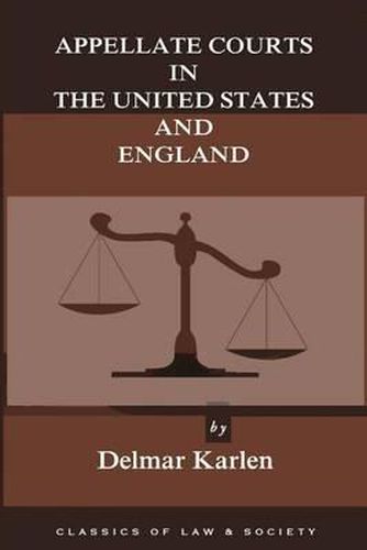 Cover image for Appellate Courts in the United States and England