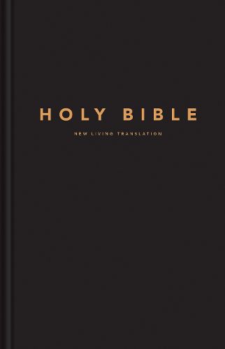 Cover image for NLT Large Print Pew Bible, Black