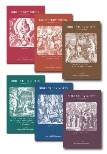 Cover image for Bible Study Notes 6-Volume Set