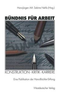 Cover image for Bundnis fur Arbeit: Konstruktion * Kritik * Karriere