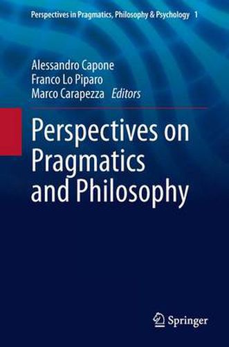 Cover image for Perspectives on Pragmatics and Philosophy