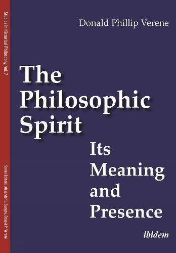 Cover image for The Philosophic Spirit