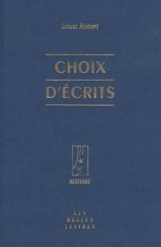 Cover image for Choix d'Ecrits