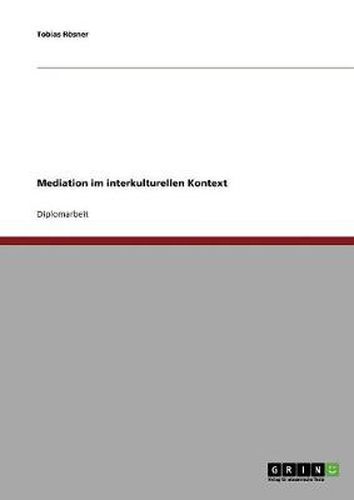 Cover image for Mediation im interkulturellen Kontext