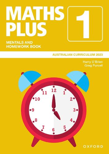 Cover image for Maths Plus Australian Curriculum Mentals and Homework Book Year 1