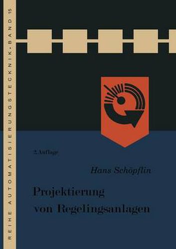 Cover image for Projektierung Von Regelungsanlagen