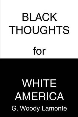 Cover image for Black Thoughts for White America