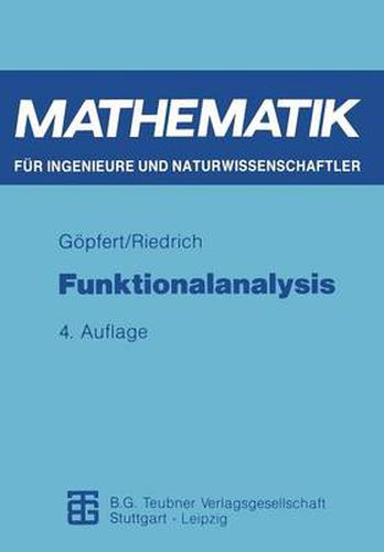 Cover image for Funktionalanalysis