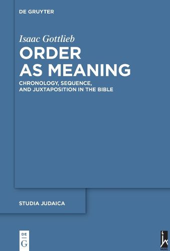 Cover image for Order as Meaning