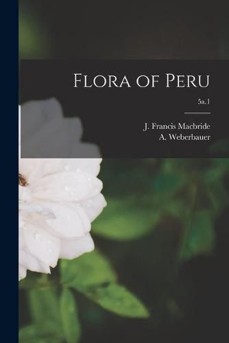 Cover image for Flora of Peru; 5a.1