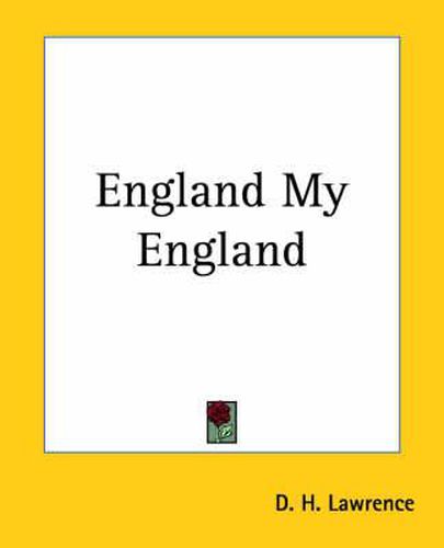 Cover image for England My England