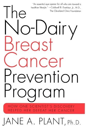 Cover image for The No-Dairy Breast Cancer Prevention Program: How One Scientist's Discovery Helped Her Defeat Her Cancer