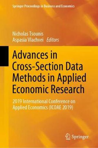 Cover image for Advances in Cross-Section Data Methods in Applied Economic Research: 2019 International Conference on Applied Economics (ICOAE 2019)