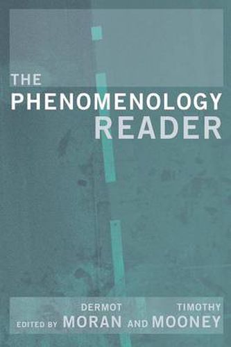 Cover image for The Phenomenology Reader