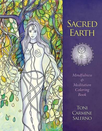 Cover image for Sacred Earth Mindfulness & Meditation Coloring Book