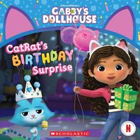 Cover image for Catrat's Birthday Surprise (Gabby's Dollhouse 8x8 #10)