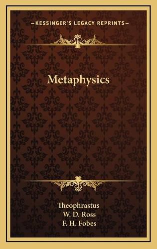 Cover image for Metaphysics