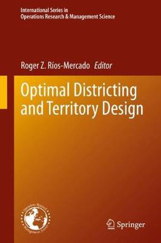 Cover image for Optimal Districting and Territory Design