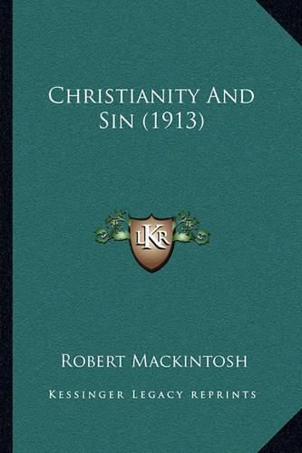 Christianity and Sin (1913)