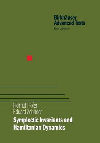 Cover image for Symplectic Invariants and Hamiltonian Dynamics