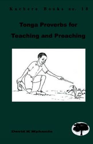 Cover image for Tonga Proverbs for Teaching and Preaching